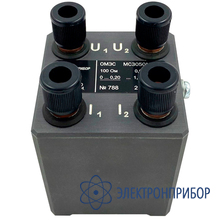 Однозначная герметизированная мера сопротивления  наивысшей стабильности повышенной мощности МС3050М-2 (мера класса 0,0005)