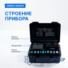 Измеритель сопротивления изоляции до 5000в VERDO IH6201