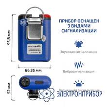 Газоанализатор (газосигнализатор) сероводорода индивидуальный МЕГЕОН 08103