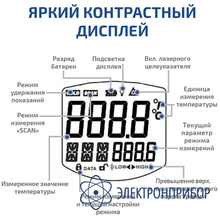 Пирометр инфракрасный МЕГЕОН 16620