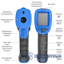 Пирометр инфракрасный МЕГЕОН 16660