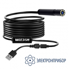 Видеоскоп-эндоскоп micro usb (мягкий зонд) МЕГЕОН 33251