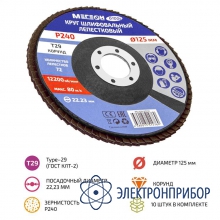 Комплект кругов шлифовальных лепестковых МЕГЕОН 61004-10