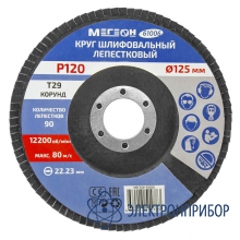 Комплект кругов шлифовальных лепестковых МЕГЕОН 61006-10