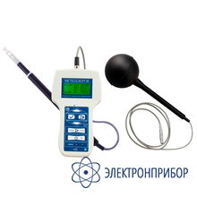 Измеритель параметров микроклимата МЕТЕОСКОП-М с шаровым термометром