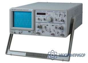 Осциллограф универсальный 40 мгц с частотомером MOS-640FG