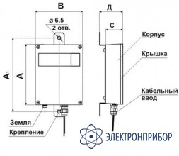 Трехфазный догрузочный резистор для трансформаторов напряжения МР3021-Н-110В-(3х5)ВА