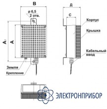 Однофазный догрузочный резистор для трансформаторов напряжения MP3021-Н-110В-30ВА