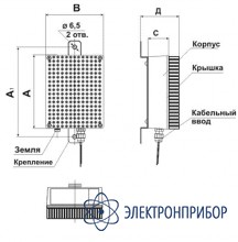 Однофазный догрузочный резистор для трансформаторов напряжения MP3021-Н-110/√3В-30ВА