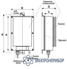 Однофазный догрузочный резистор для трансформаторов напряжения МР3021-Н-110/√3В-60ВА