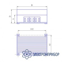 Догрузочный трехфазный резистор для трансформаторов тока МР3021-Т-1А-(3х5)ВА