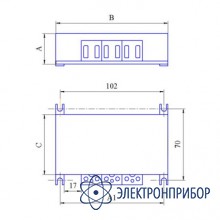 Догрузочный трехфазный резистор для трансформаторов тока МР3021-Т-1А-(3х3)ВА