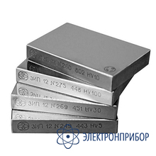 Комплект эталонных мер твердости МТВ