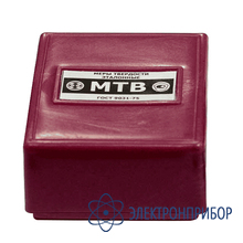 Комплект эталонных мер твердости МТВ