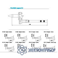 Паяльные сменные композитные головки для hakko fм-2024 N1-23