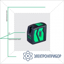 Лазерный уровень INSTRUMAX ELEMENT 2D GREEN