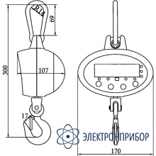 Крановые весы, 50 кг КВ-А50К