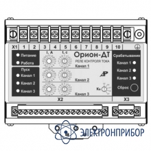 Микропроцессорное трехканальное реле контроля постоянного тока Орион-ДТ