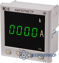 Амперметр переменного тока, одноканальный (дополнительно 1 порт rs-485 modbus rtu; 4 дискретных входа; 2 релейных выхода) PA194I-2S1T