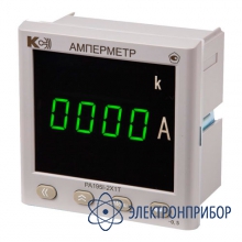 Амперметр постоянного тока, одноканальный (дополнительно 1 порт rs-485 modbus rtu; 4 дискретных входа; 2 релейных выхода) PA195I-2S1T