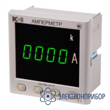 Амперметр постоянного тока, одноканальный (дополнительно 1 порт rs-485 modbus rtu; 1 аналоговый выход) PA195I-2K1T 1AO
