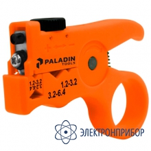 Стриппер прищепка для продольной и поперечной резки 1.2 - 6.4 мм Paladin Tools TCCPS