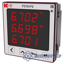 Многофункциональный измеритель, базовая модификация (измерение 31 параметра электросети, один порт связи rs-485) PD194PQ-9R4T