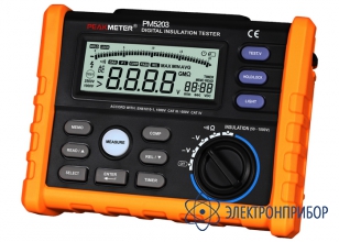 Измеритель сопротивления изоляции PeakMeter MS5203