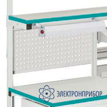 Панель перфорированная 1/2 для лабораторных столов 1400мм 1/2 ПФП-14 LAB RAL9010