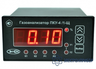 Стационарный одноканальный газоанализатор диоксида углерода (измерительный блок, 2 аналоговых выхода) ПКУ-4/1-Щ-2А (220В)