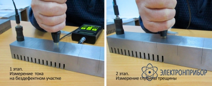 Трещиномер электропотенциальный портативный 281М-M