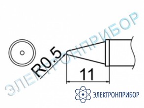 Паяльная сменная композитная головка для станций fx-950/ fx-951/fx-952/fm-203 T12-WB2