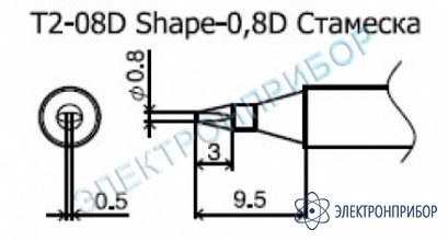 Паяльные сменные композитные головки для станции 942 T2-08D