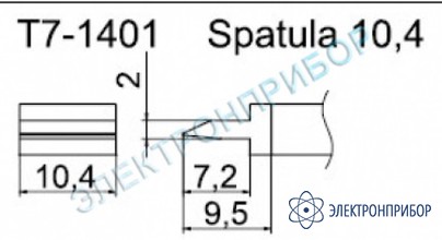 Паяльные сменные композитные головки для станции fм-202 T7-1401