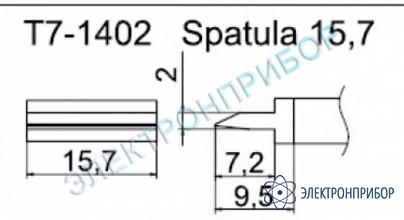 Паяльные сменные композитные головки для станции fм-202 T7-1402