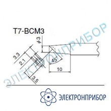 Паяльные сменные композитные головки для станции fм-202 T7-BCM3