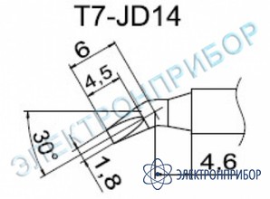 Паяльные сменные композитные головки для станции fм-202 T7-JD14