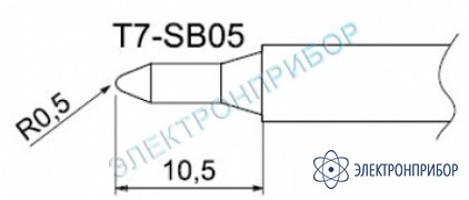 Паяльные сменные композитные головки для станции fм-202 T7-SB05