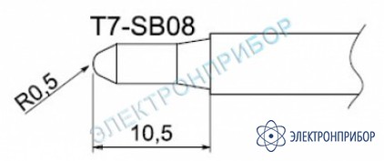 Паяльные сменные композитные головки для станции fм-202 T7-SB08