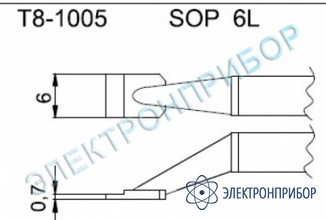 Паяльные сменные композитные головки для термопинцета fм-2022 T8-1005