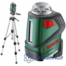 Лазерный уровень с рулеткой Bosch PLL 360