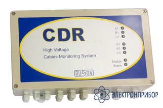 Система мониторинга технического состояния высоковольтных кабельных линий CDR 12 каналов