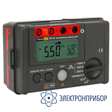 Мегаомметр цифровой (500в ... 2500в) ПрофКиП Е6-23