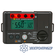 Мегаомметр цифровой (250в ... 1000в) ПрофКиП Е6-23/1