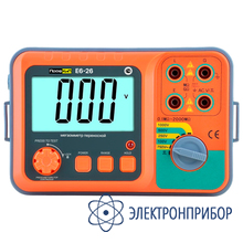 Мегаомметр цифровой (100в ... 1000в) ПрофКиП Е6-26