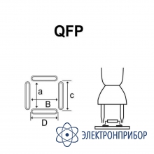 Насадка qfp (15,2х15,2мм) для паяльной станции ss-989b ProsKit 9SS-900-C
