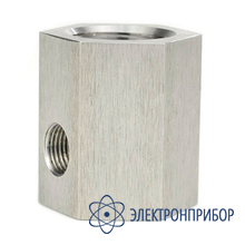 Дополнительная камера для резьбы м20х1,5 Проточная камера М20х1,5 со штуцерами c внутренней резьбой G1/8"