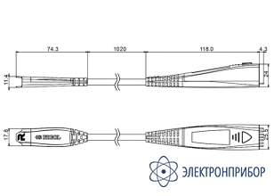 Активный дифференциальный пробник PVA8350