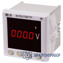 Вольтметр переменного тока, одноканальный (дополнительно 1 порт rs-485 modbus rtu) PZ194U-9K1T