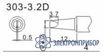 Насадка паяльная Quick 303-3C